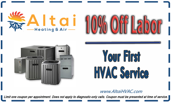 First HVAC Service Coupon